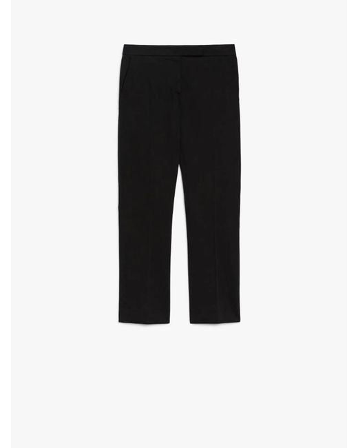 Max Mara Black Okra Long Trouser