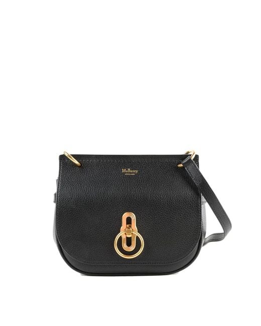 Mulberry Black Amberley Satchel Bag