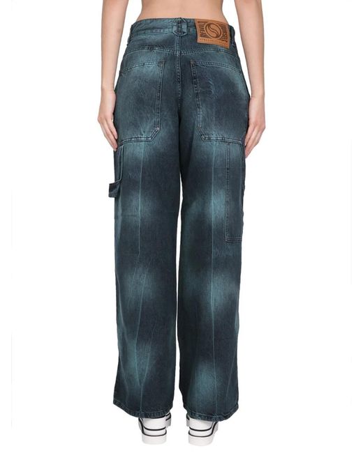 Stella McCartney Blue Jeans Workwear