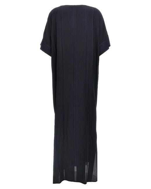 DI.LA3 PARI' Blue 'Caftano' Dress