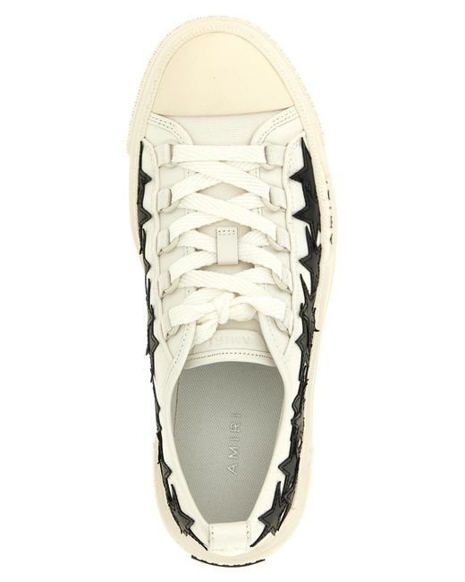 Amiri White 'Stars Court Low' Sneakers