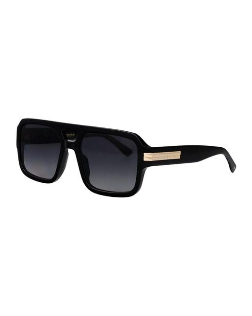 DSquared² Black Acetate Sunglasses for men