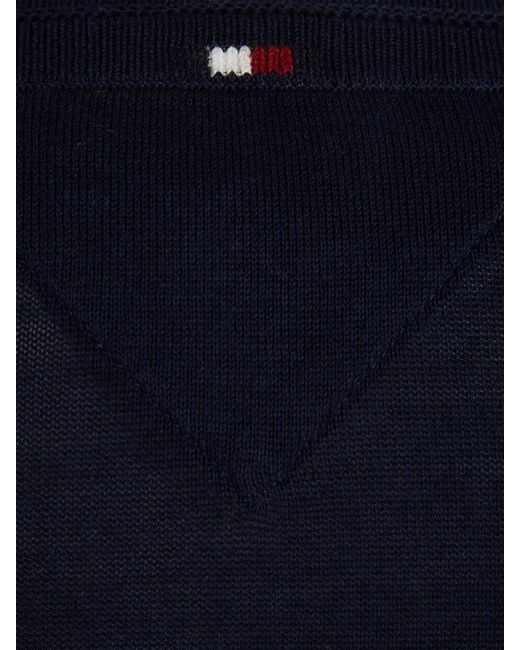 Tommy Hilfiger Blue Crew Neck Sweater for men