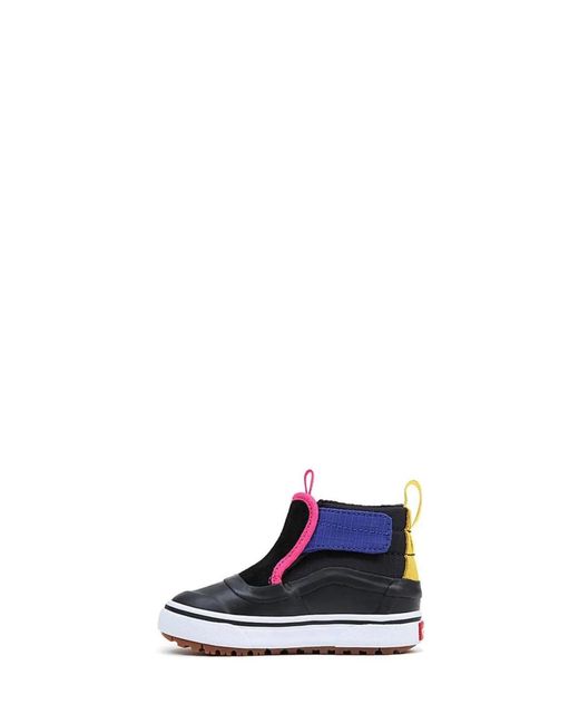 Vans White Mini High Slip-On Boots