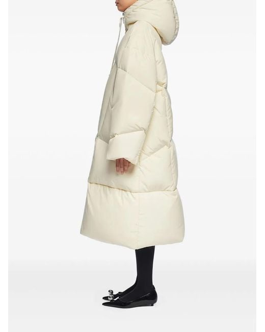Khrisjoy White Polyester Down Feather Jacket