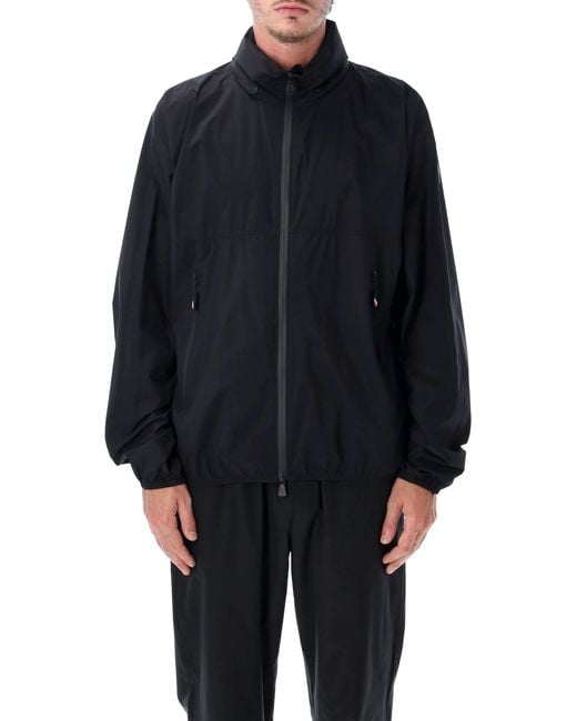 Moncler Blue Technical Zip Jacket for men