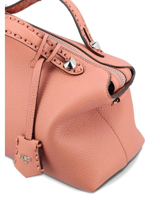 Fendi Pink Medium By The Way Selleria Bag