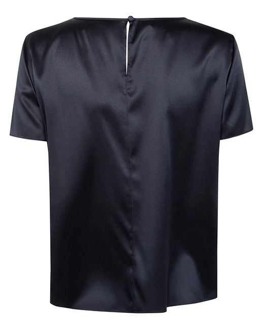 Emporio Armani Black Silk Top