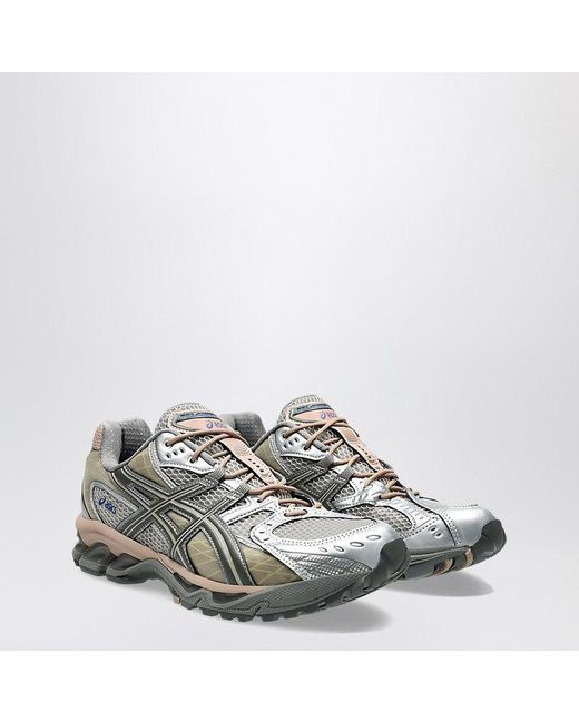 Asics White Sneaker Gel-Nimbus 10.1 Moonrock/Truffle