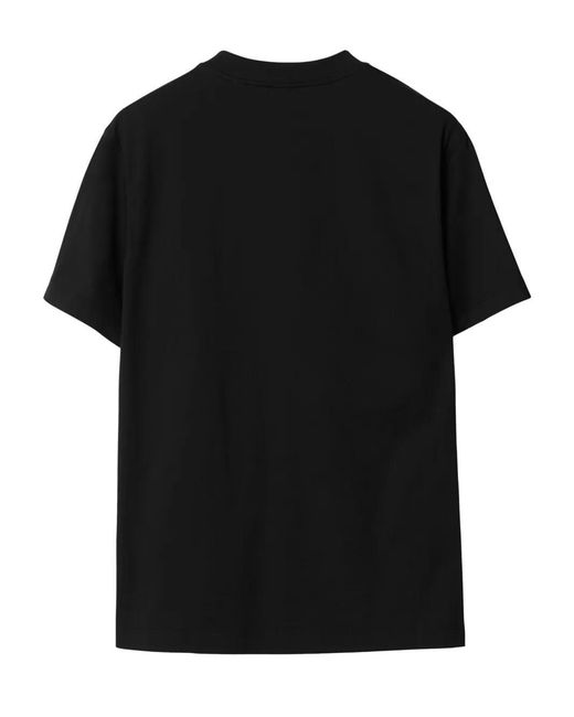 Burberry Black T-Shirts And Polos for men