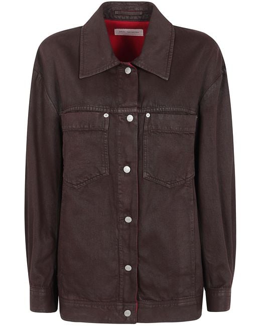 Dries Van Noten Brown "Veca" Denim Jacket