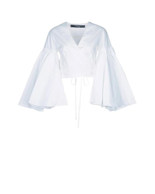 Jacquemus White Le Cache Coeur Paysan