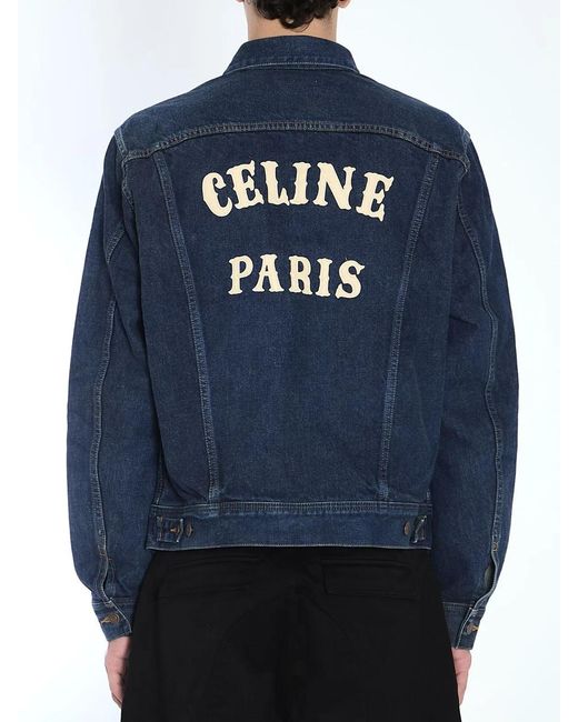 Céline Blue Denim Jacket for men