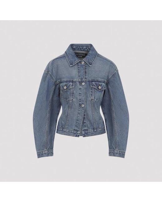 Jacquemus Blue Denim Jacket Denimes