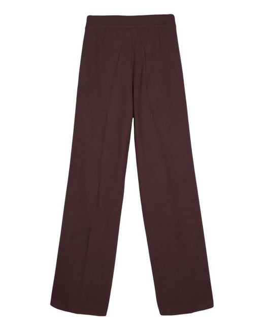 Gianluca Capannolo Purple Valerie Pants