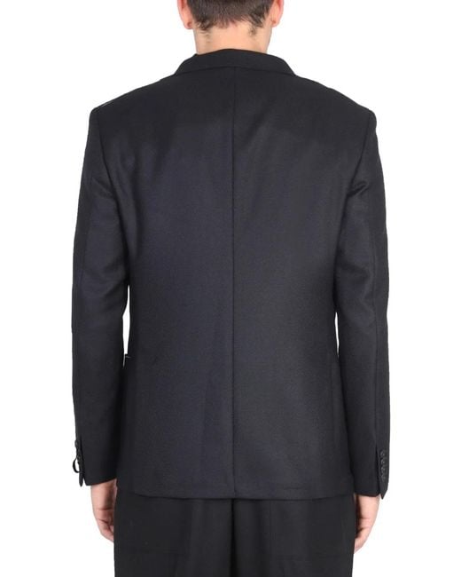 Tonello Black Singlebreasted Jacket for men