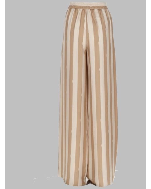 Fendi Natural Pantalone