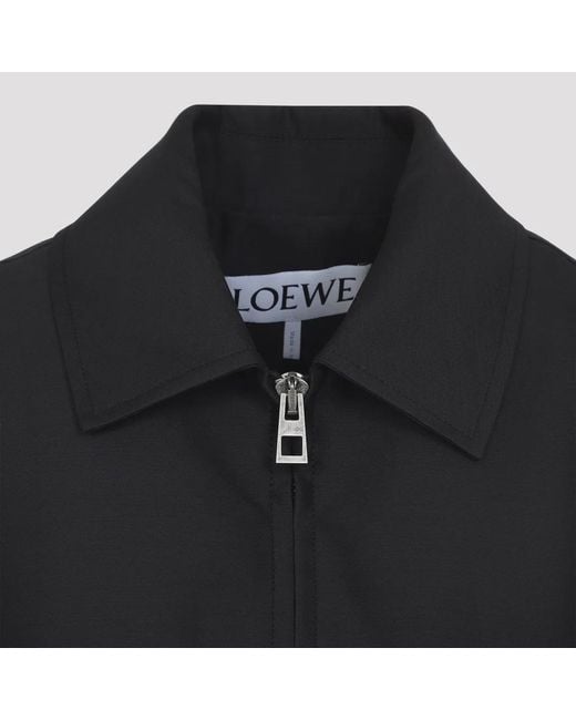 Loewe Black Belted Jacket
