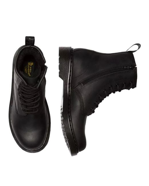 Dr. Martens Black Dr Martens 1460 Serena Mono Y Republic Wp