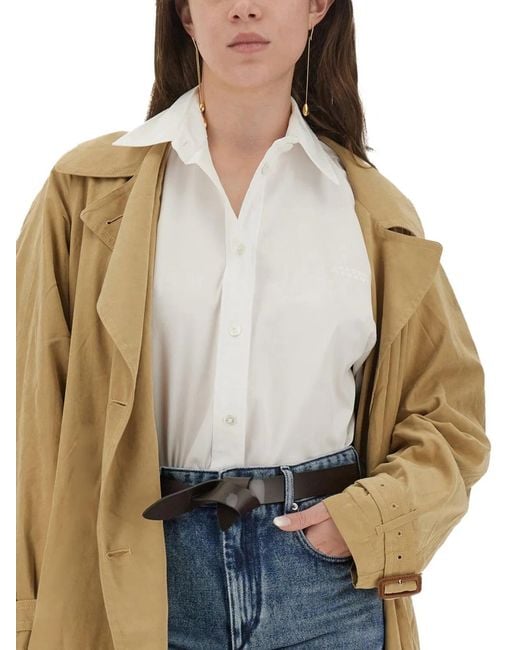 Isabel Marant White Fabriza Shirt
