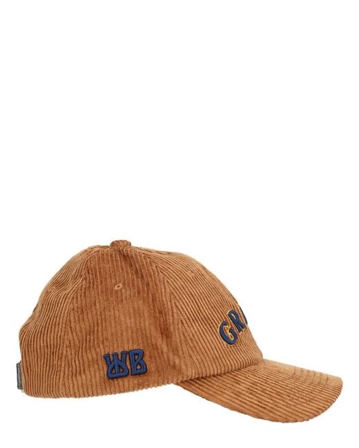 Wales Bonner Brown "Grace" Baseball Cap