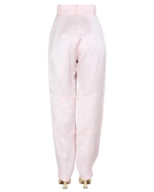 The Mannei Pink "Volterra" Trousers