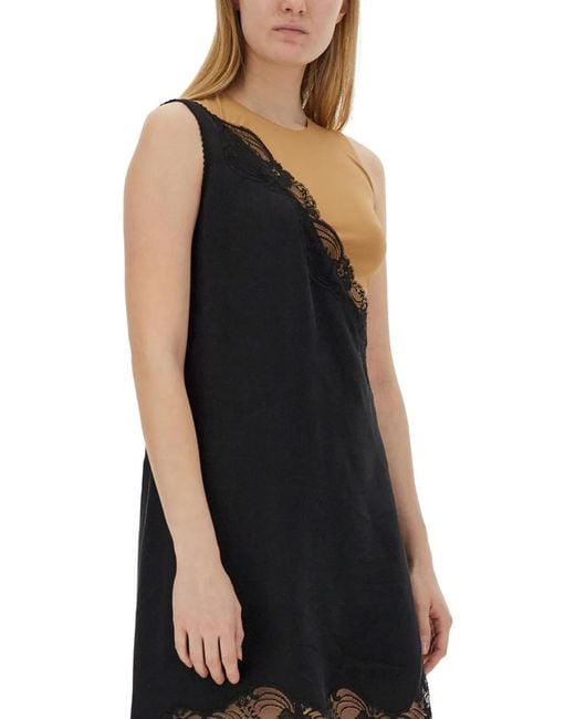 MM6 by Maison Margiela Black Midi Dress