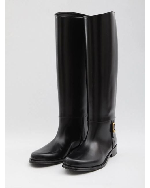 Saint Laurent Black Boot Horny