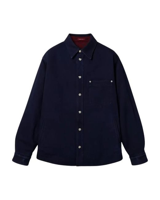 Gucci Blue Dark Denim Jacket for men