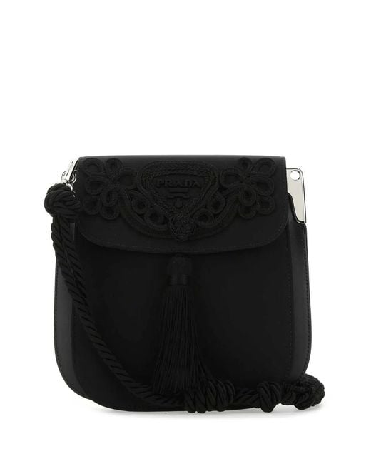 Prada Black Nylon Crossbody Bag