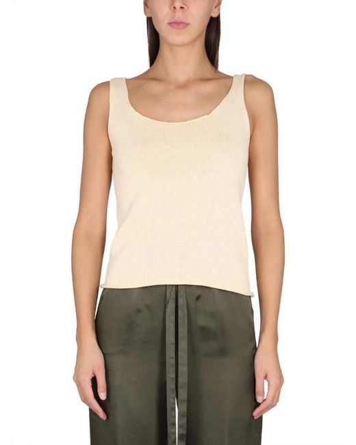 Aspesi Green Cotton Tops
