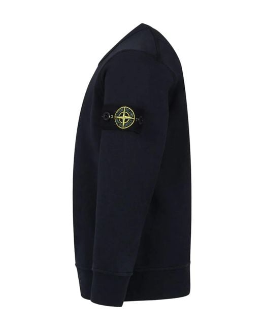 Stone Island Blue Sweatshirt