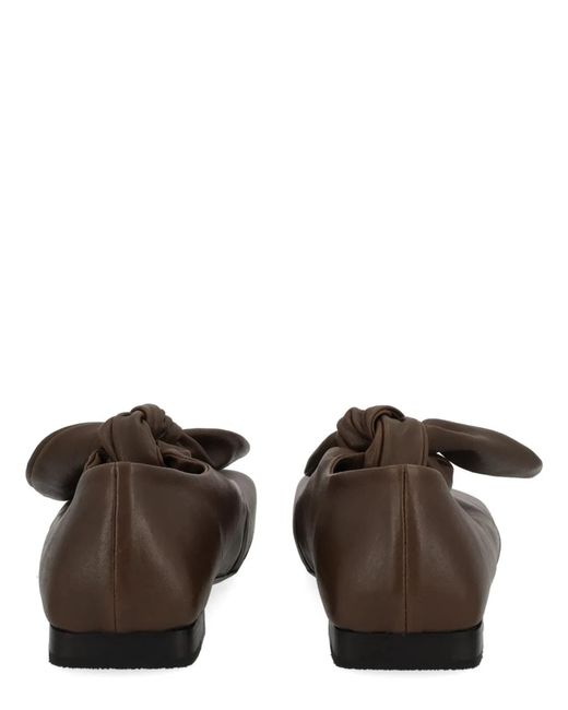 Uma Wang Brown Laceup Shoe