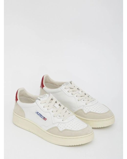 Autry White Sneaker Medalist Low for men