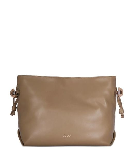 Liu Jo Brown Mud Leather Bag