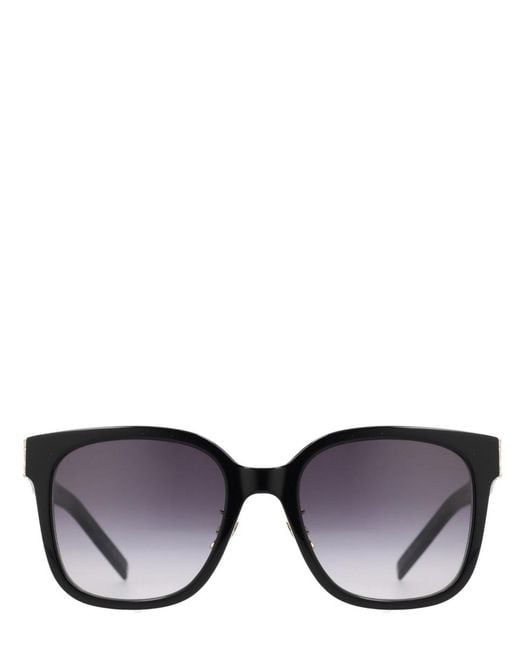 Saint Laurent Black Occhiale Da Sole "M105"
