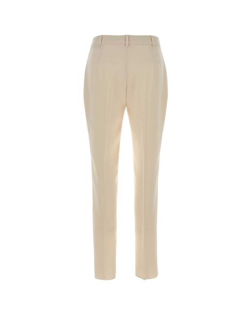 Max Mara Natural Pastel Crepe Jerta Pant