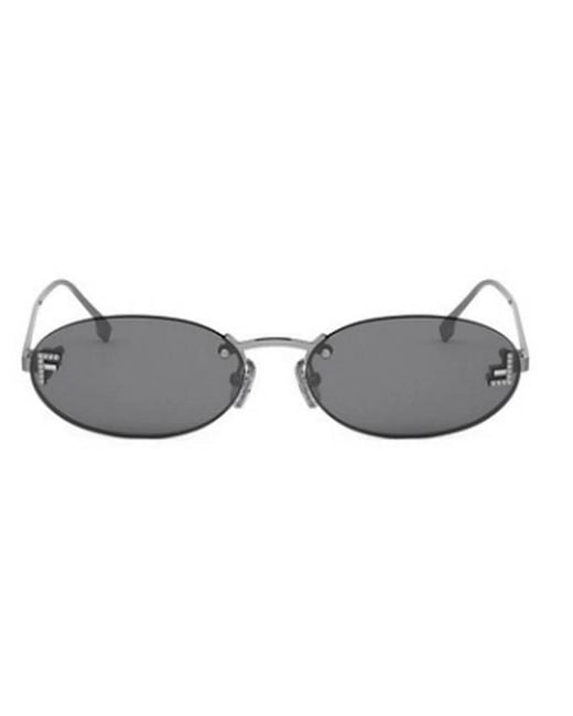 Fendi Metallic Sunglasses Fe4075Us 12A/15/135