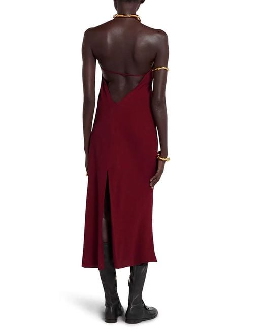 Gucci Red Silk Dress