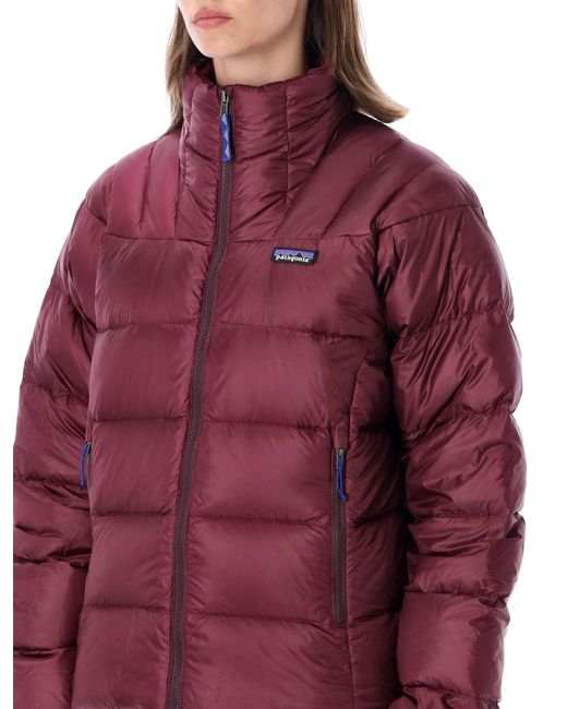 Patagonia Red Fitz Roy Down Jacket
