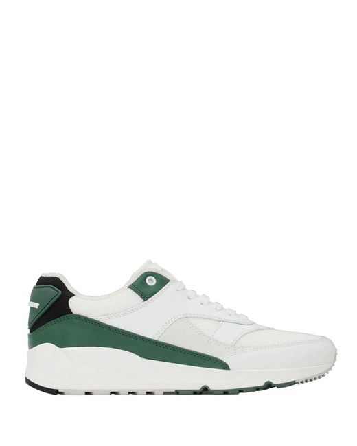 Saint Laurent White Bump Sneakers for men