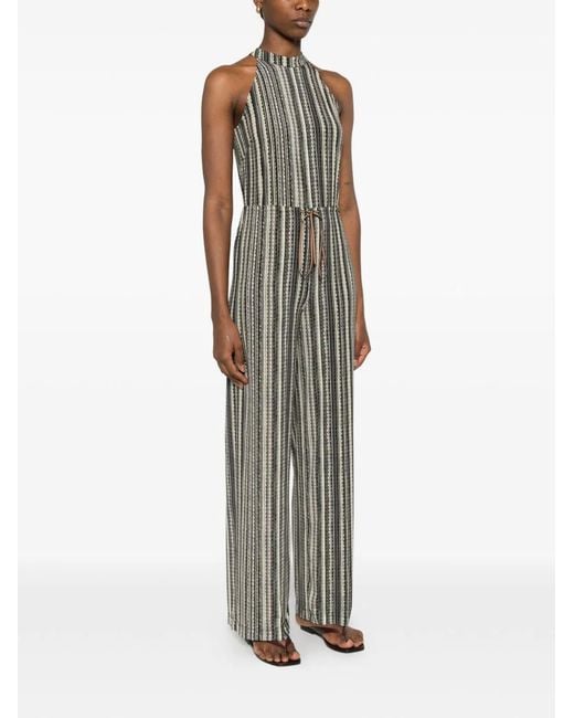 Siyu White Baez Long Jumpsuit