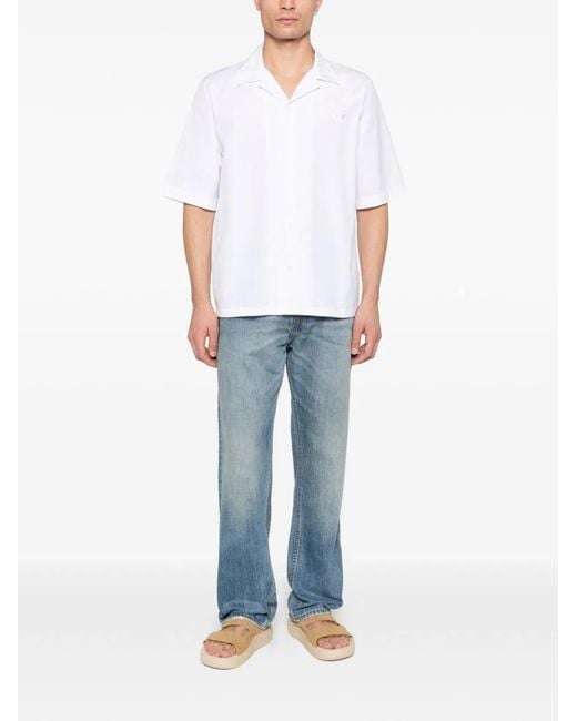 DIESEL White Mini Shirt for men
