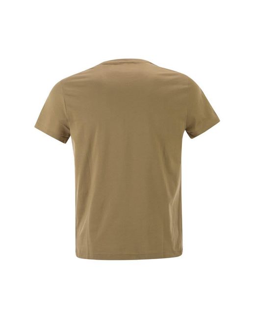 Polo Ralph Lauren Green Slim-Fit Jersey T-Shirt for men