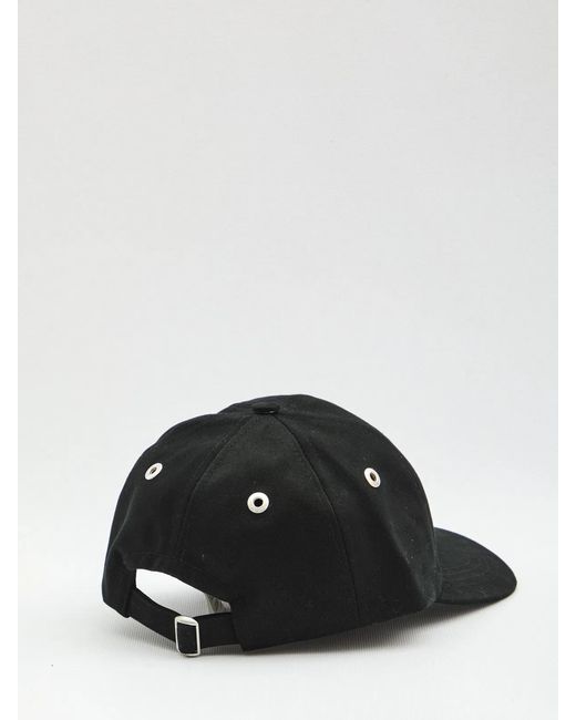 AMI Black Baseball Cap With Logo