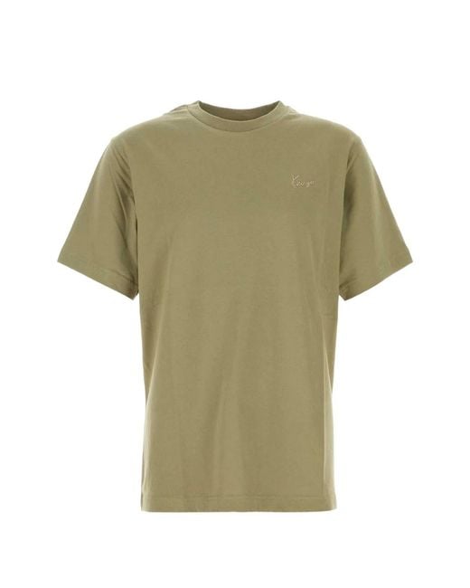 KENZO Green Gots Signature T-Shirt for men
