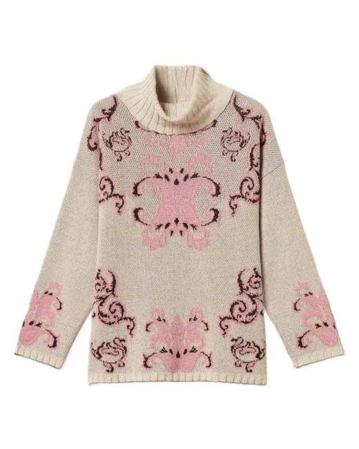 Twinset Pink Maxi Pull