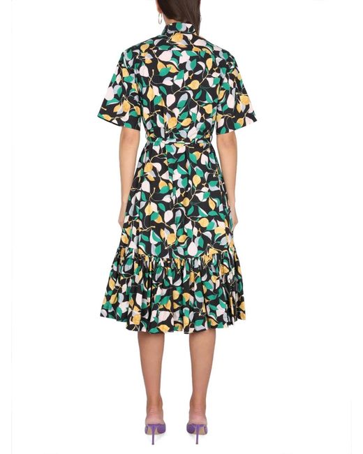 LaDoubleJ Green La Doublej Shirt Dress With Belt