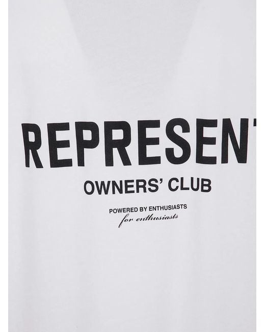 Represent White Owners Club" T-Shirt for men