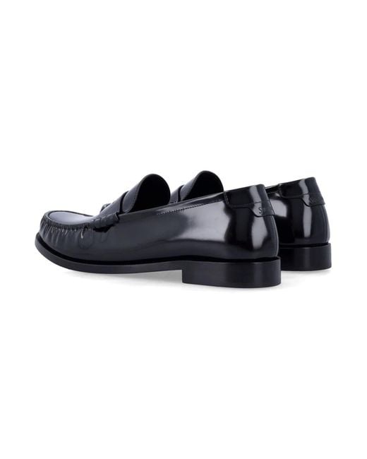Saint Laurent Blue Le Loafer 15 Mocassin for men